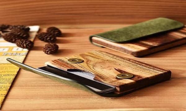 تصویر 2 از قیمت خرید کیف پول چوبی زنانه با فروش عمده